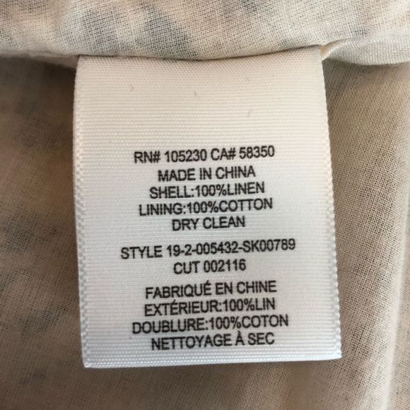 Joie Collen A-Line Leopard Print Linen Wrap Midi Skirt in Cappuccino - Picture 12 of 13